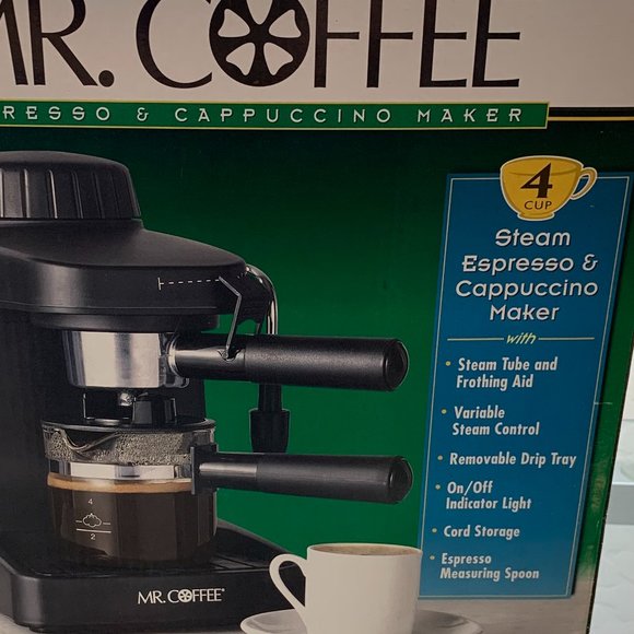 Mr. Coffee Steam Espresso and Cappuccino Maker Model ECM91 New in Sealed Box - Picture 3 of 6
